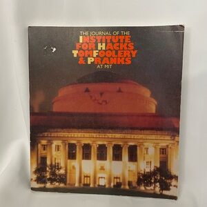 VTG 1990 The Journal Institute for Hacks Tomfoolery & Pranks at MIT Leibowitz